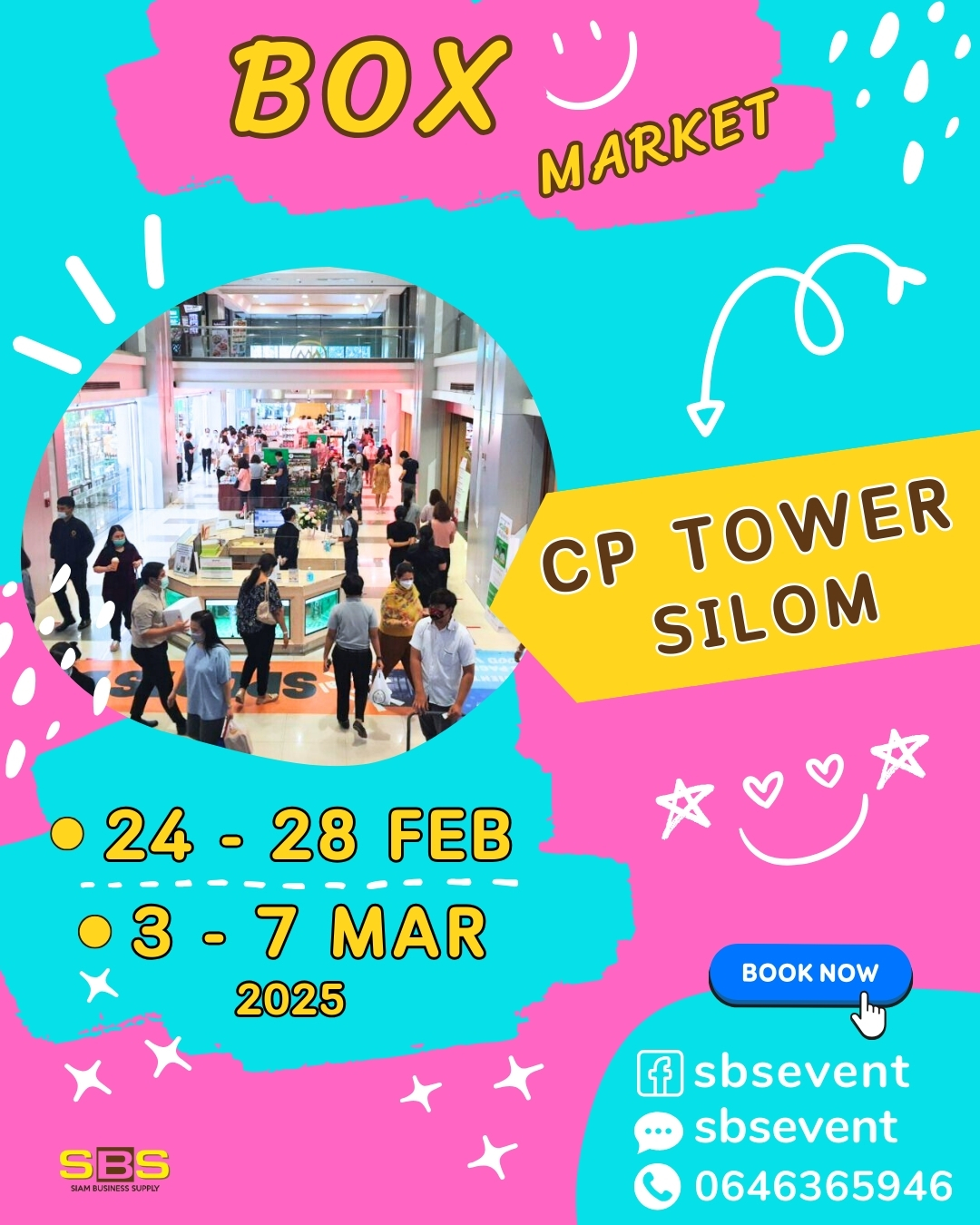 ฺBox Market @ ซีพี ทาวเวอร์ สีลม - SBS Event